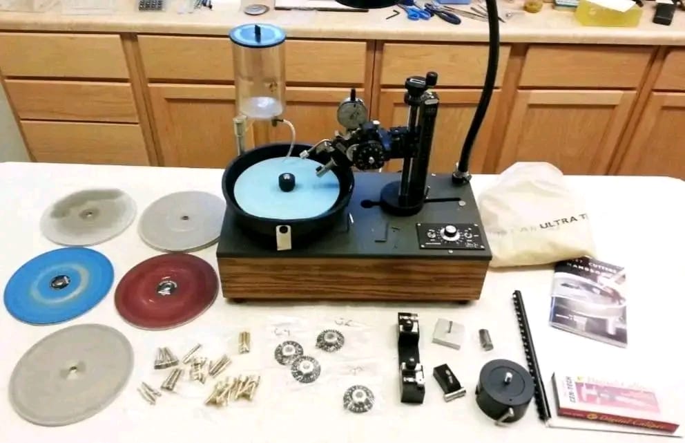 Ultra Tec V2 Faceting Machine Lapidary UltraTec Faceter Facetor with Extras - Image 2
